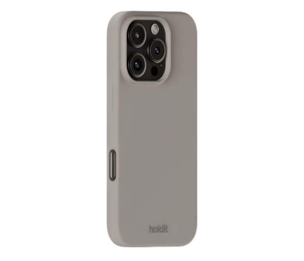 Holdit Silicone Case iPhone 16 Pro Taupe 16517 - 1287315 - zdjęcie 2